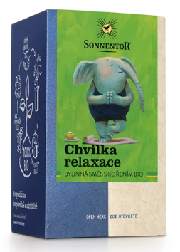 Bio čaj Chvilka relaxace porcovaný 18g Sonnentor